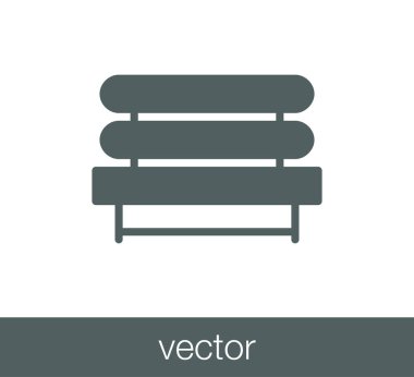 sandalye simge illüstrasyon