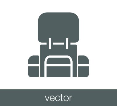 Sırt çantası satır simgesi