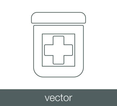 Uyuşturucu basit simgesi