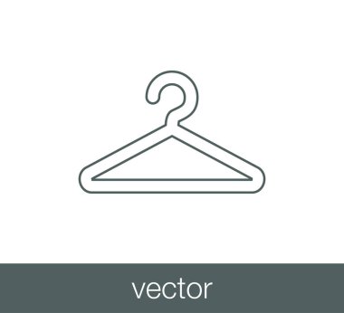 Hanger simple icon clipart