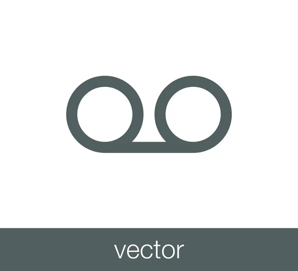 Voice memo icon. — Stock Vector