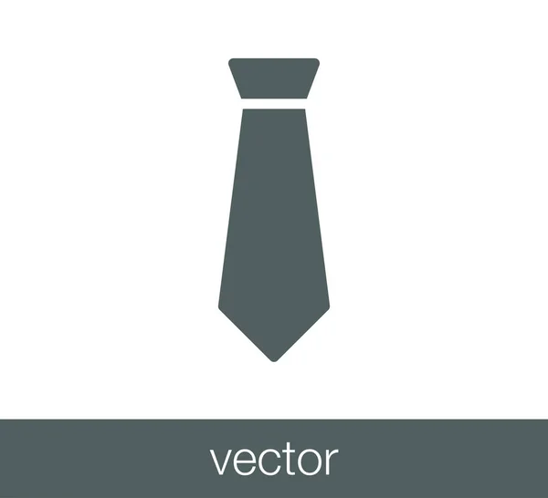 Tie simple icon — Stock Vector