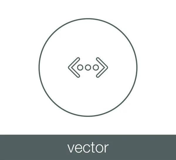 Illustration zum Verbindungssymbol. — Stockvektor