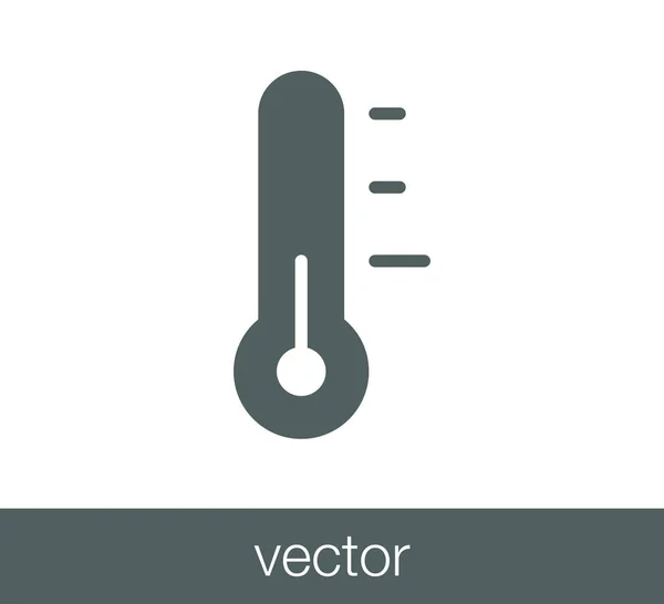 Conception de l'icône de température — Image vectorielle