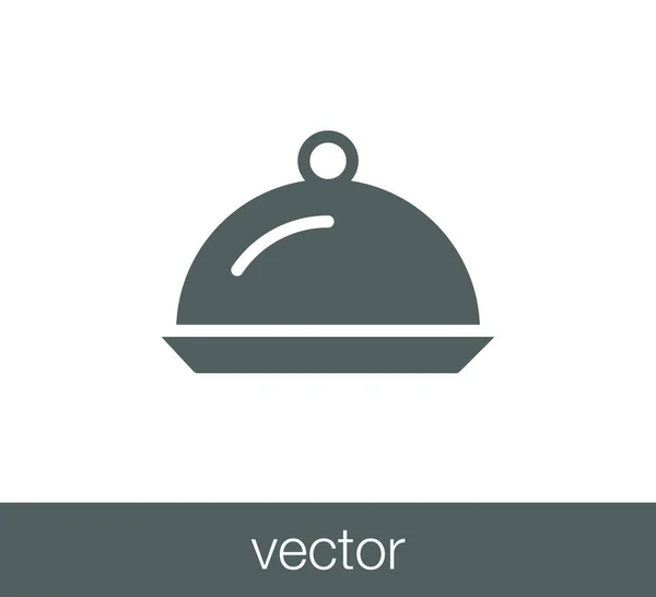 Desain ikon makanan - Stok Vektor