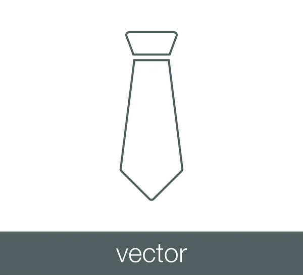 Cravate icône simple — Image vectorielle
