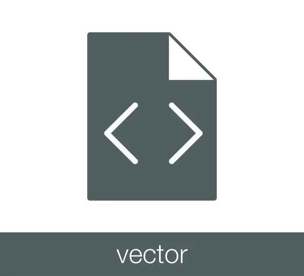Design ikony souboru — Stockový vektor