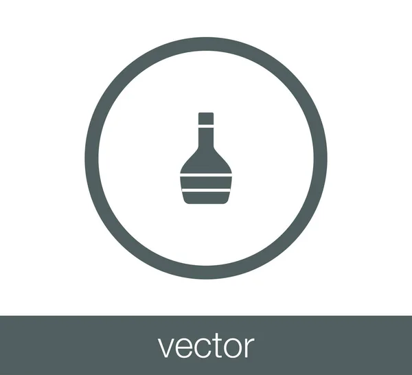 Design de ícone de garrafa — Vetor de Stock