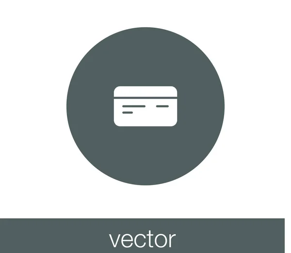 Icono de tarjeta de crédito. — Archivo Imágenes Vectoriales