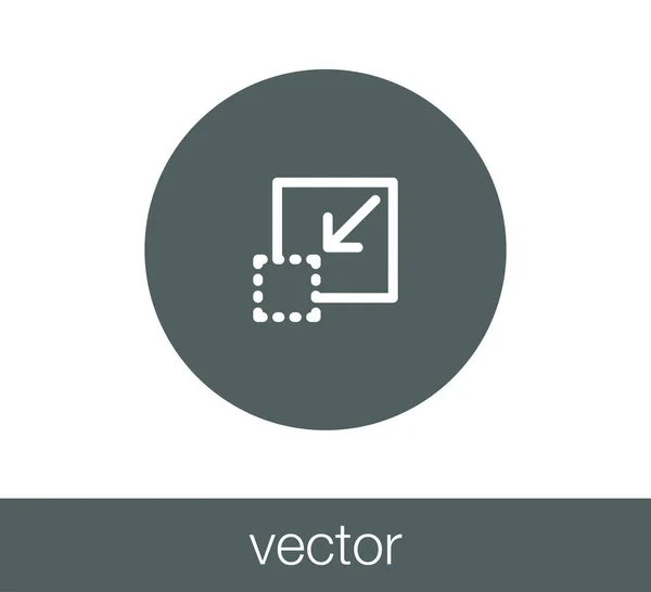 Icono de diseño ilustración — Vector de stock