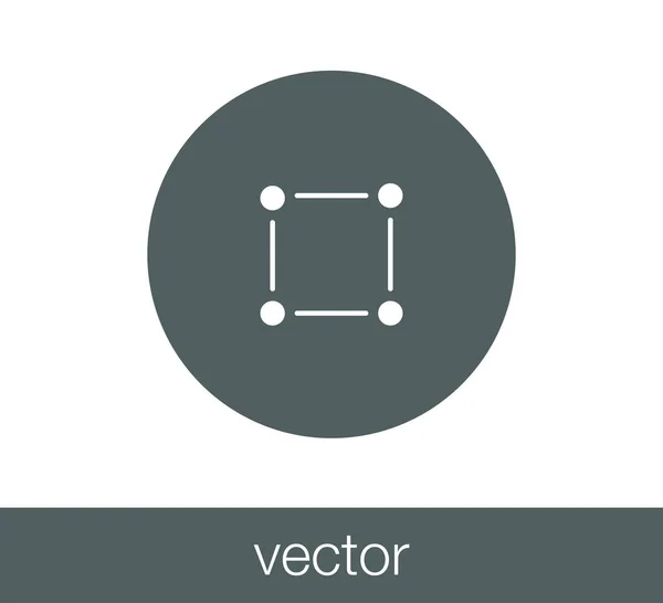 Дизайн значок ілюстрація — стоковий вектор