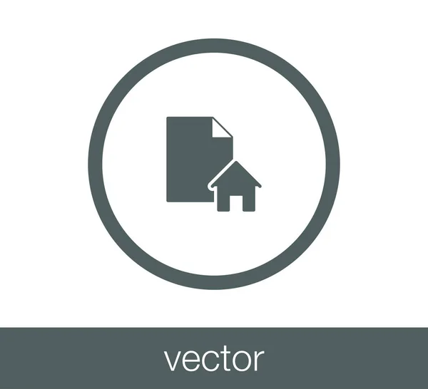 Diseño de icono de archivo — Vector de stock