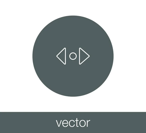 Web-Symbol scrollen. — Stockvektor