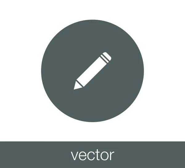 Pencil simple icon — Stock Vector