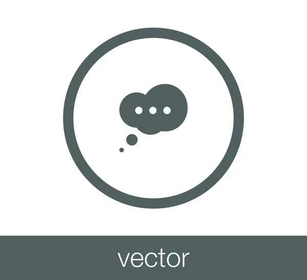 Pictograma chat. Comment icon — Vector de stoc