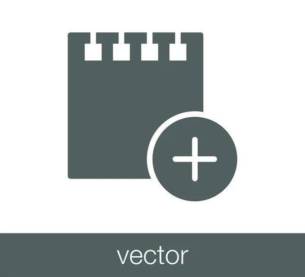 Design des Notensymbols — Stockvektor