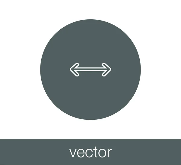 Ícone da web de rolagem . —  Vetores de Stock