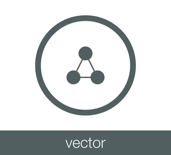 Illustration icône réseau . — Image vectorielle
