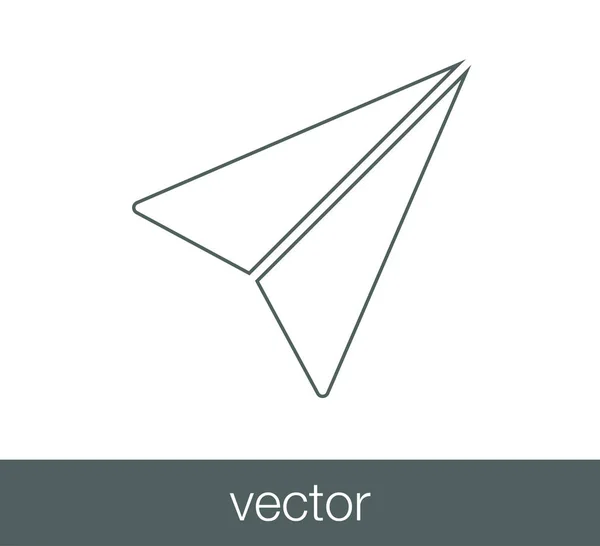 E enkel ikon — Stock vektor