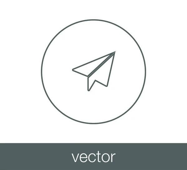 Проста ікона електронної пошти — стоковий вектор