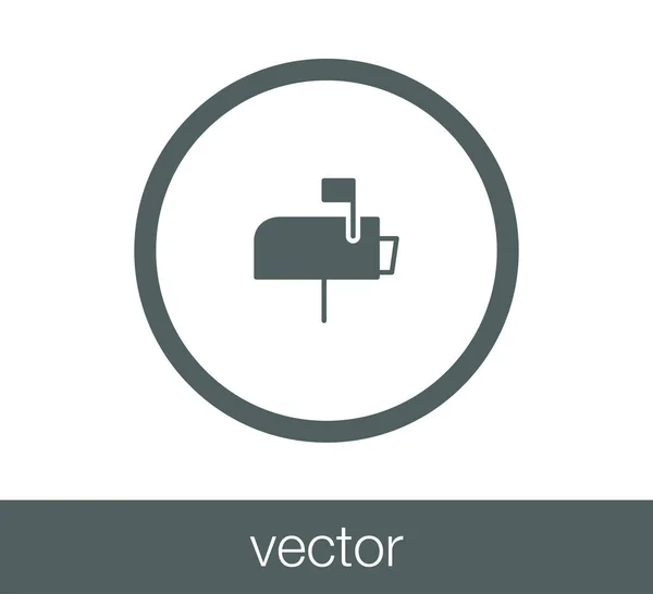 Vak postpictogram. — Stockvector