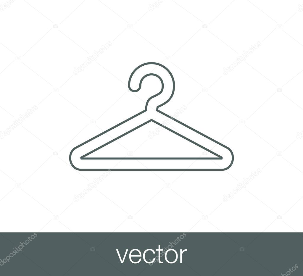 Hanger simple icon