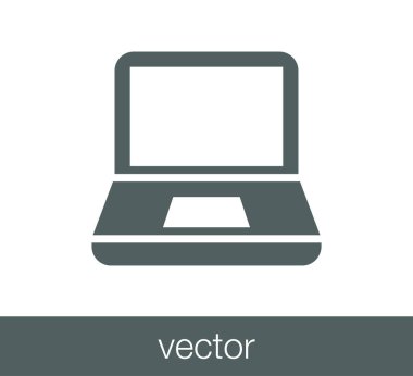 modern dizüstü bilgisayar simgesi