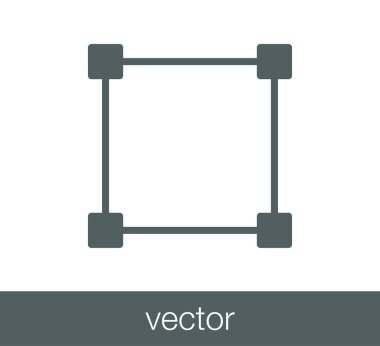 Seçili alanı simgesi