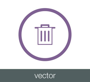 Çöp kutusu simgesini tıklatın. Çöp kutusu 