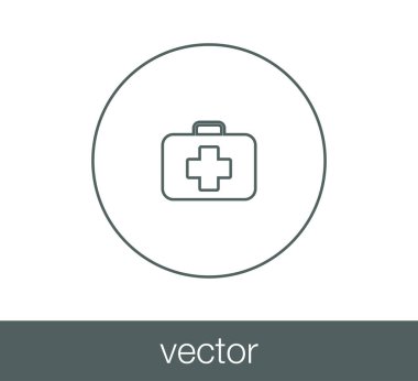 İlk yardım çantası simgesi