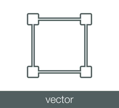Seçili alanı simgesi