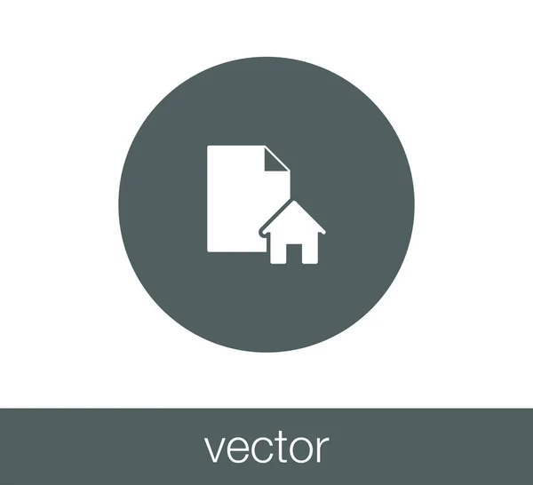 Diseño de icono de archivo — Vector de stock