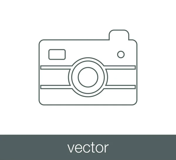 Photo camera icon — Stock Vector