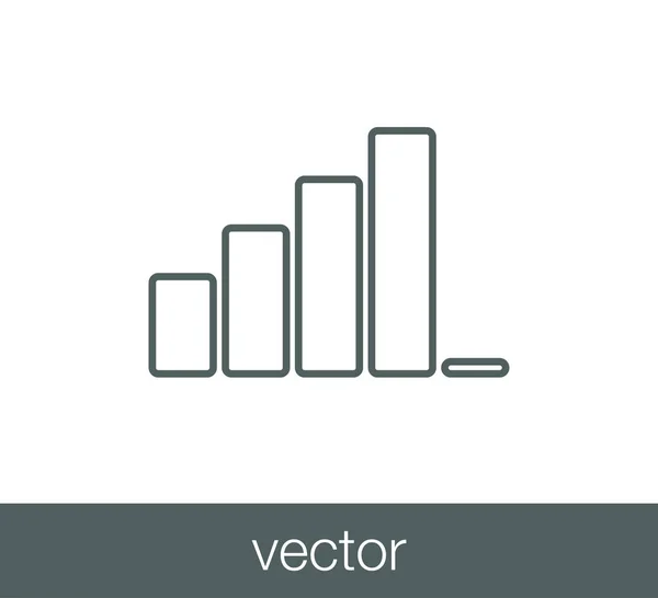 Telefon jelet ikon. — Stock Vector