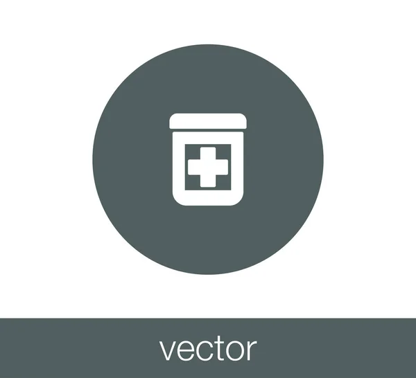 Drogas icono simple — Vector de stock