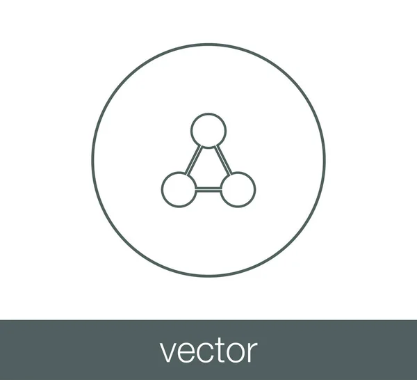 Illustration icône réseau . — Image vectorielle