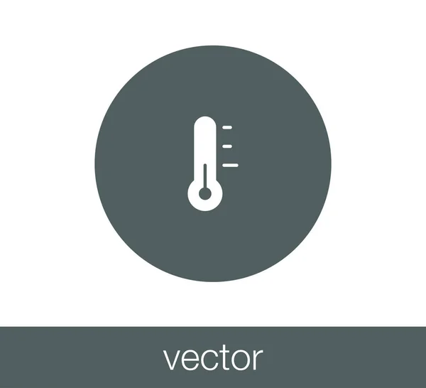 Design des Temperatursymbols — Stockvektor