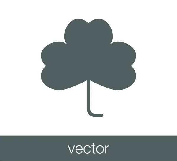 Hoja web icono . — Vector de stock