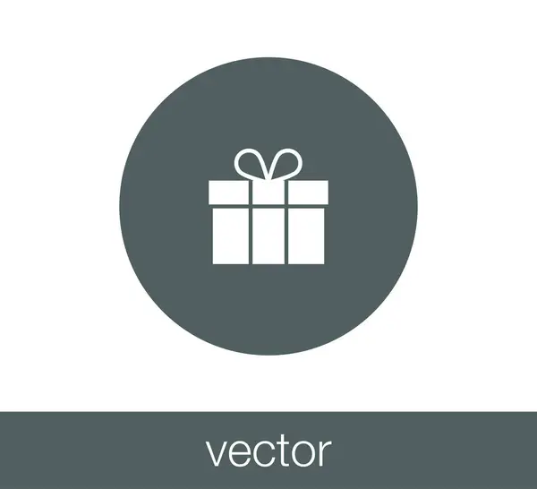 Gift box icon — Stock Vector