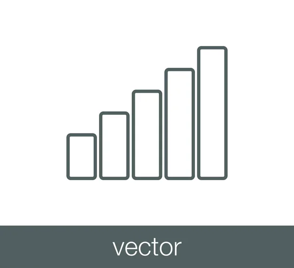 Telefon signal-ikonen. — Stock vektor