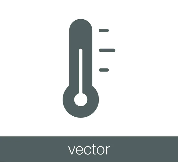 Conception de l'icône de température — Image vectorielle