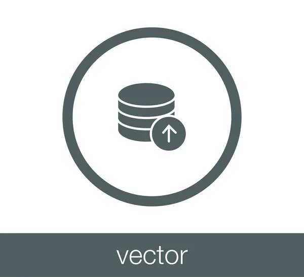 Значок центра обработки данных — стоковый вектор