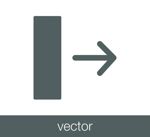 Volgende symboolpictogram. — Stockvector