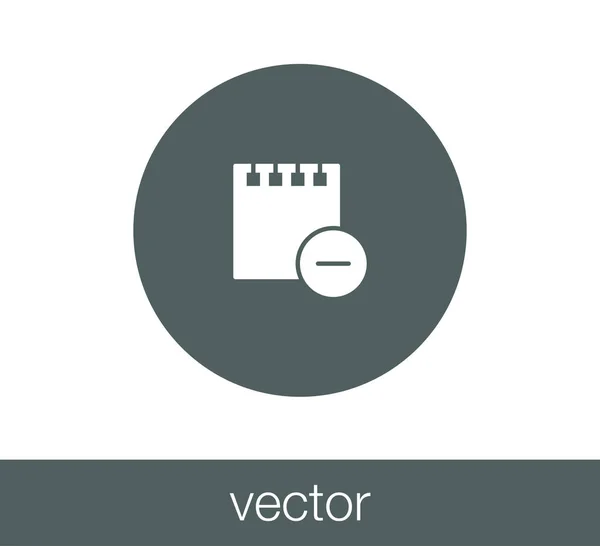 Conception de l'icône Fichier — Image vectorielle