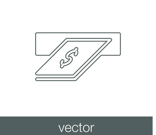 Icono de signo de dinero — Archivo Imágenes Vectoriales