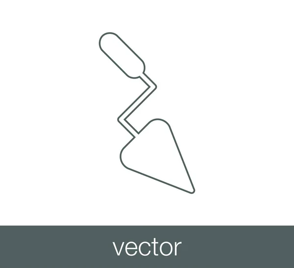 Иконка строительной лопатки — стоковый вектор