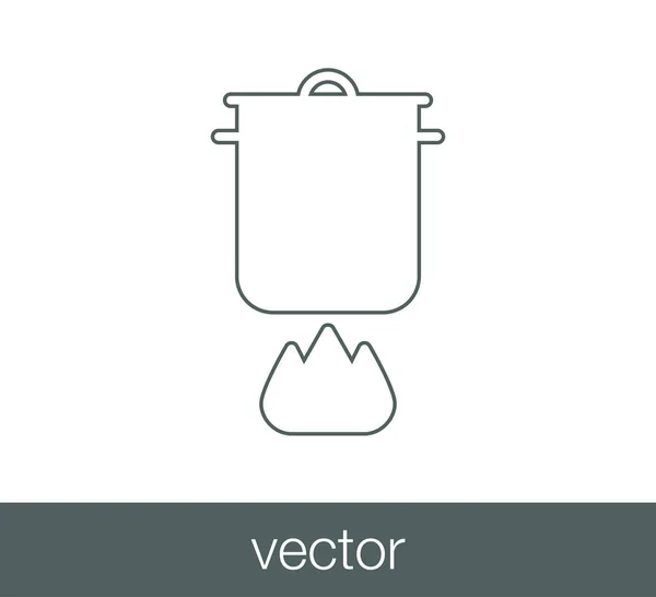 Illustration icône Pan — Image vectorielle