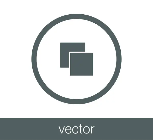 Mover ícone plana — Vetor de Stock