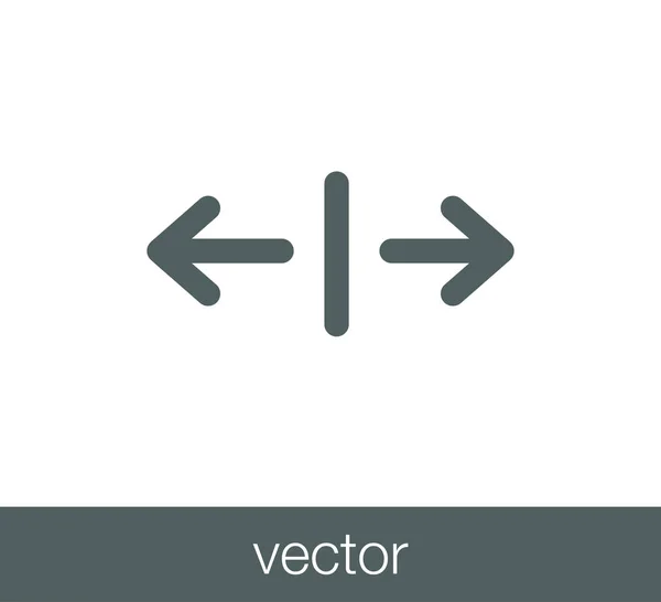 Icono de herramienta de escala . — Vector de stock