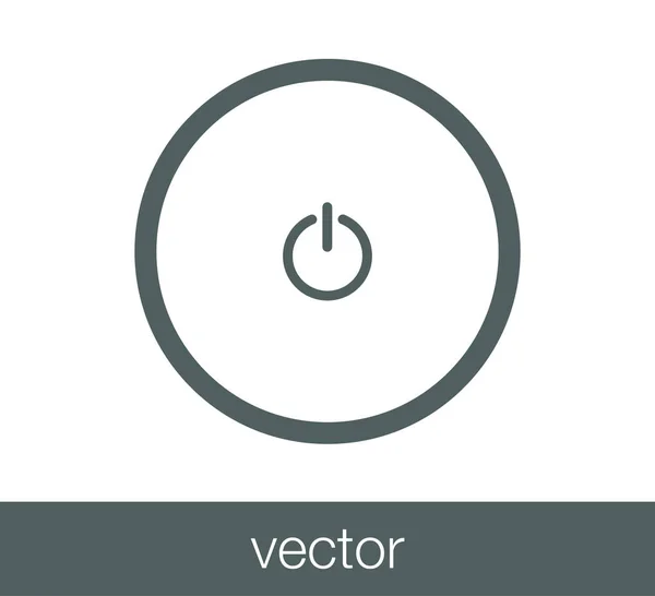 Power symbol icon. — Stock vektor